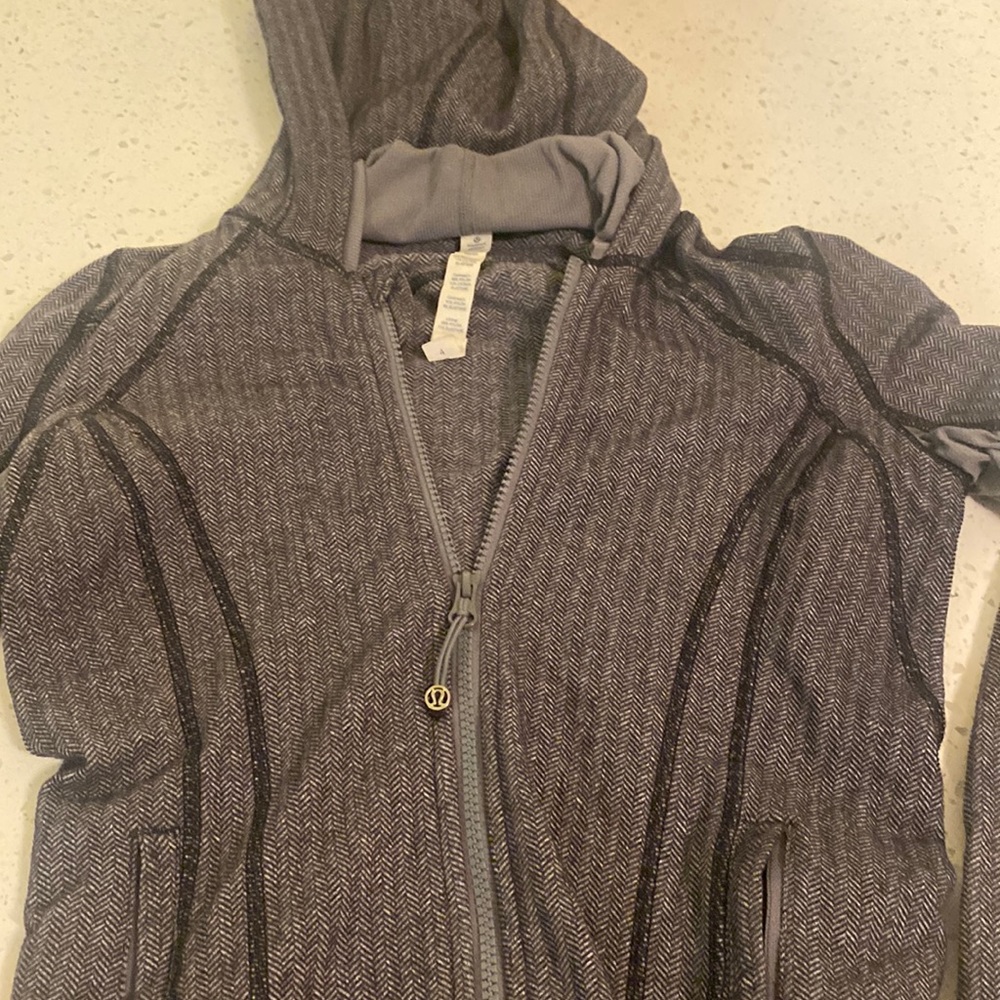 Lulu lemon zip up worn once